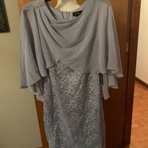 LADIES BLUE SPECIAL OCCASION DRESS